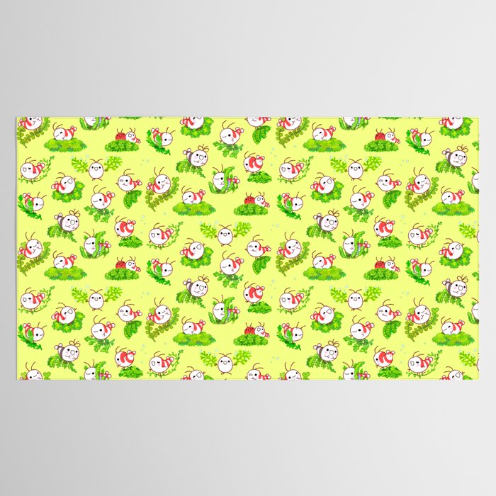 Shy shrimp and moss Tablecloth Gallery Image 2