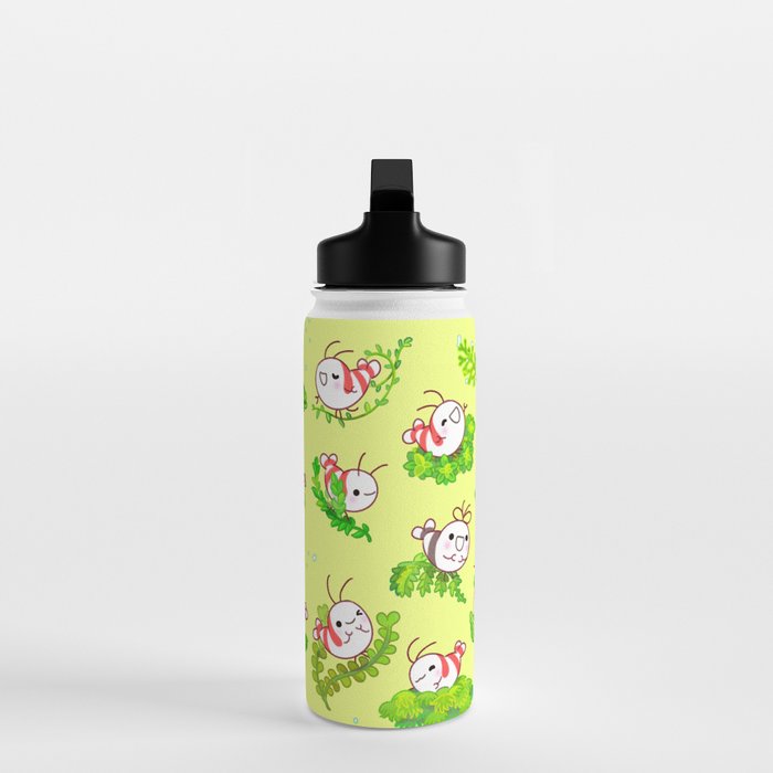 Shy shrimp and moss Water Bottle Gallery Image 3