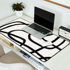 Japandi Minimal Marker Shapes Desk Mat Gallery Image 2