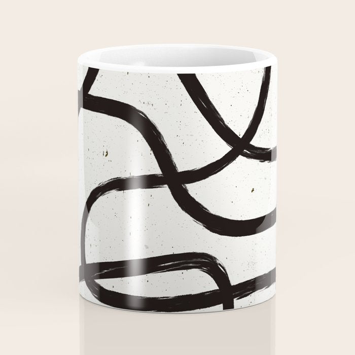 Japandi Minimal Marker Shapes Coffee Mug Gallery Image 4
