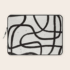 Japandi Minimal Marker Shapes Laptop Sleeve Gallery Image 1