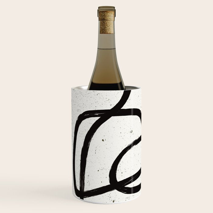 Japandi Minimal Marker Shapes Wine Chiller Gallery Image 2