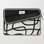 Japandi Minimal Marker Shapes Laptop Sleeve Gallery Image 2