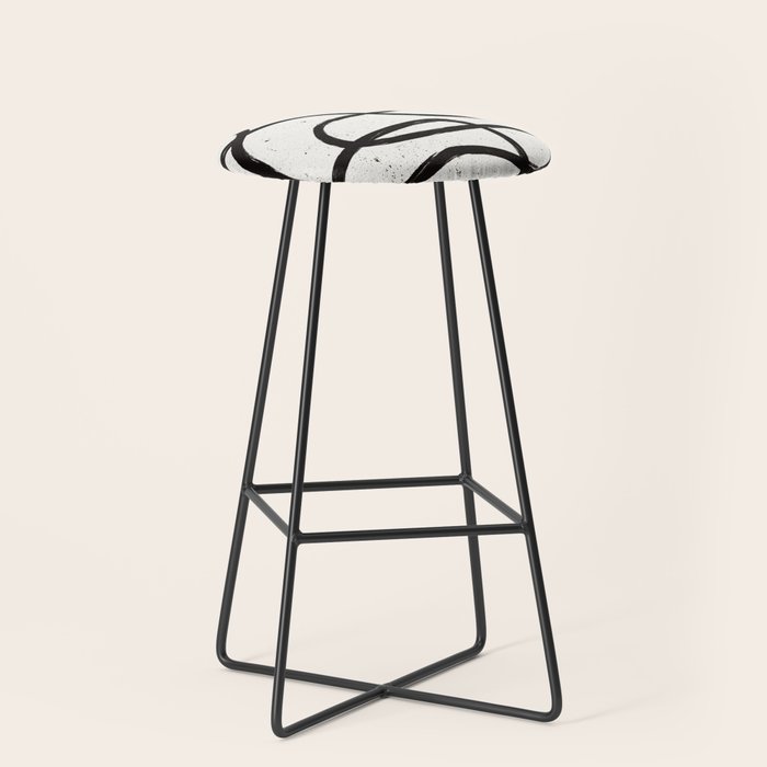 Japandi Minimal Marker Shapes Stool Gallery Image 1
