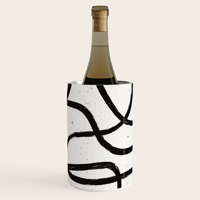 Japandi Minimal Marker Shapes Wine Chiller Gallery Image 1