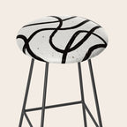 Japandi Minimal Marker Shapes Stool Gallery Image 2