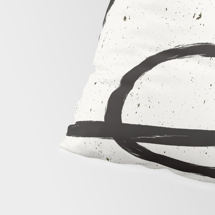 Japandi Minimal Marker Shapes Pillow Sham Gallery Image 4