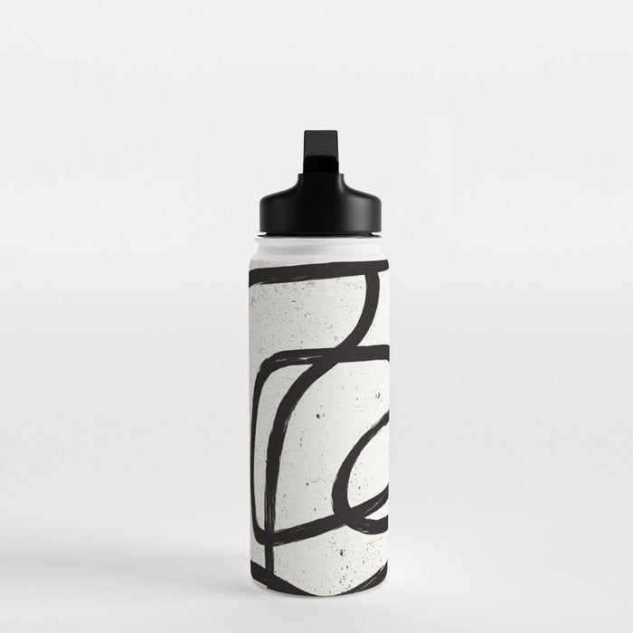 Japandi Minimal Marker Shapes Water Bottle Gallery Image 3