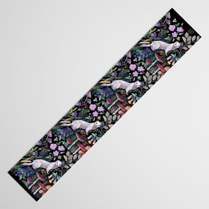 White Ermine Table Runner Gallery Image 3