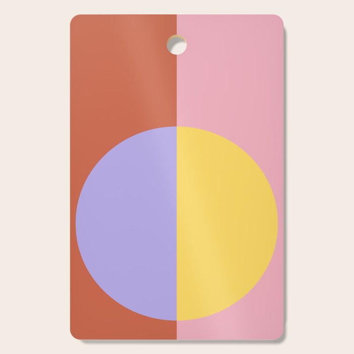 Color Block Abstract XIII Cutting Board Gallery Image 1