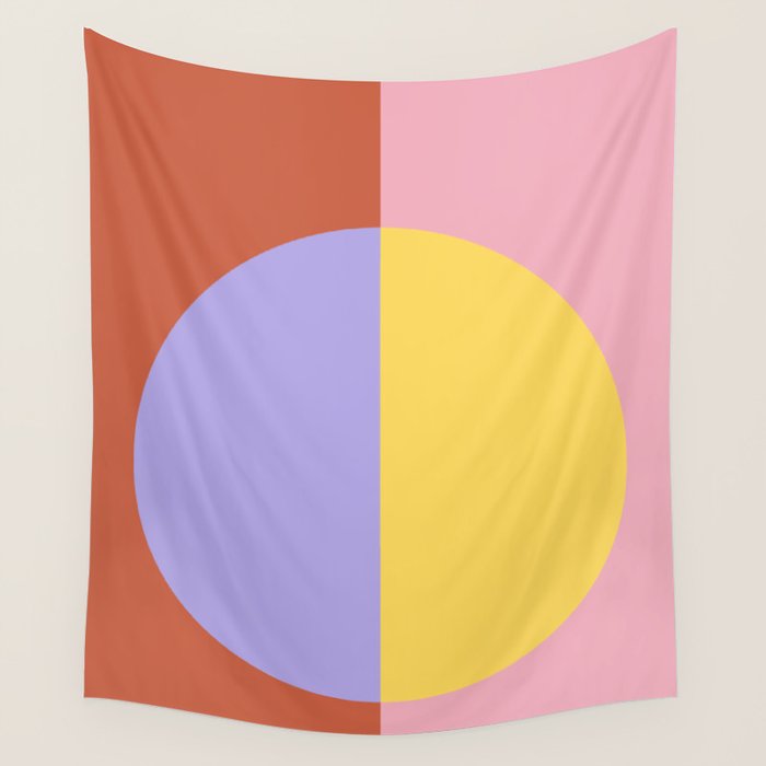 Color Block Abstract XIII Wall Tapestry Gallery Image 4