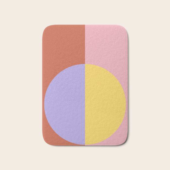 Color Block Abstract XIII Bath Mat Gallery Image 1