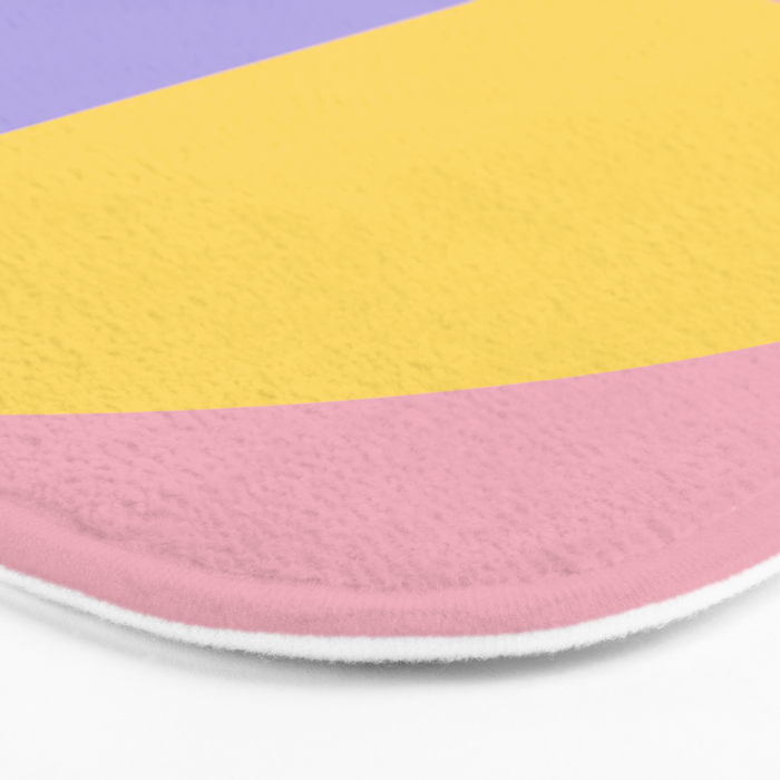 Color Block Abstract XIII Bath Mat Gallery Image 3