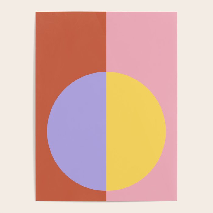 Color Block Abstract XIII Poster Gallery Image 4