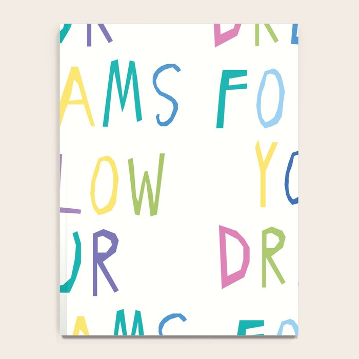 Follow your dreams hand-lettering Notebook Gallery Image 4