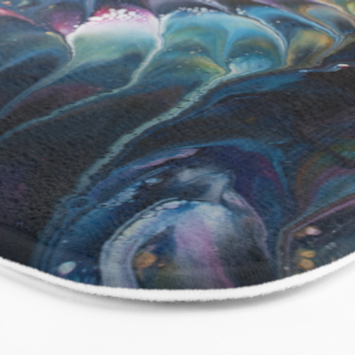 Multi Feather Splash Bath Mat Gallery Image 3