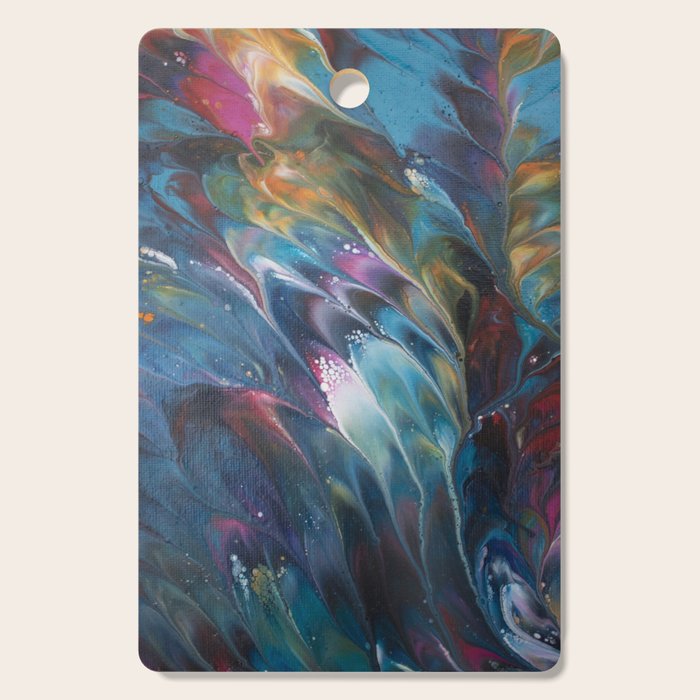 Multi Feather Splash Cutting Board Gallery Image 1