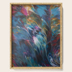Multi Feather Splash Serving Tray Gallery Image 1