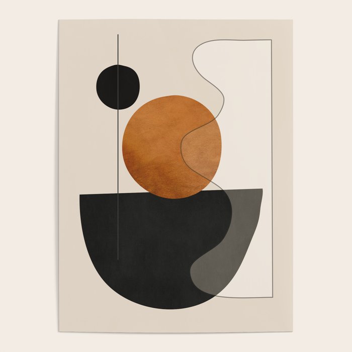 Abstract Minimal Shapes 135 Poster Gallery Image 4