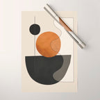 Abstract Minimal Shapes 135 Wrapping Paper Gallery Image 1