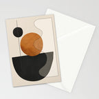 Abstract Minimal Shapes 135 Stationery Card Gallery Image 2