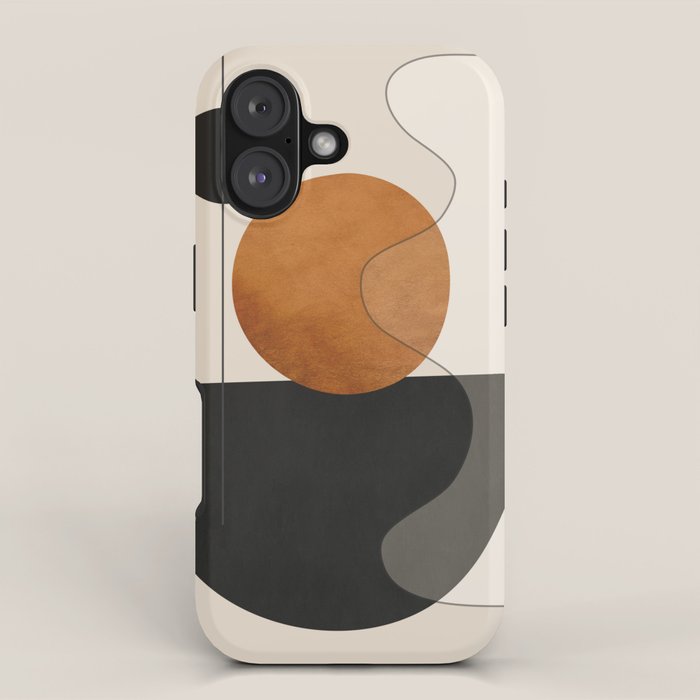 Abstract Minimal Shapes 135 iPhone Case Gallery Image 1