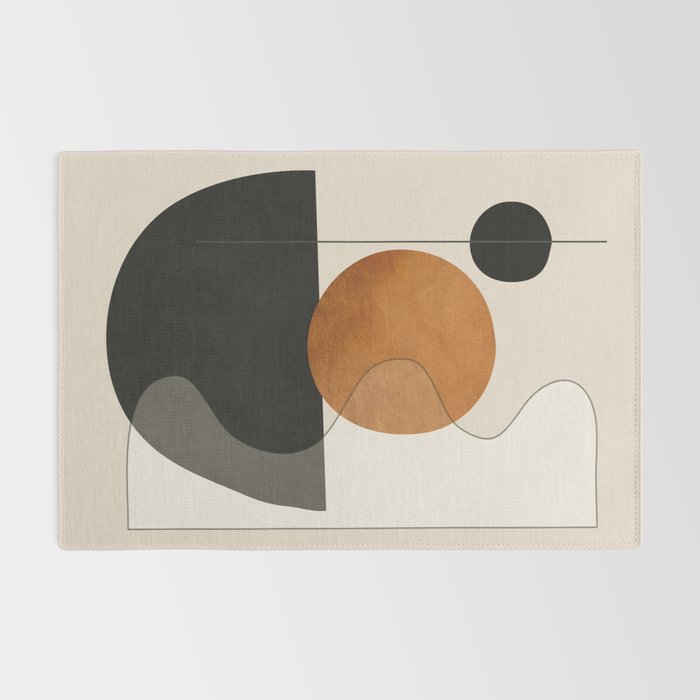 Abstract Minimal Shapes 135 Rug Gallery Image 2
