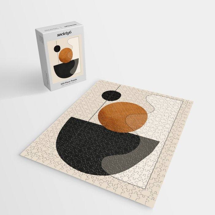 Abstract Minimal Shapes 135 Jigsaw Puzzle Gallery Image 2