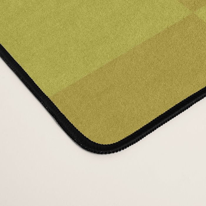 Chartreuse x Yellow Chartreuse Mixed Checker Desk Mat Gallery Image 4