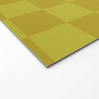 Chartreuse x Yellow Chartreuse Mixed Checker Welcome Mat Gallery Image 2