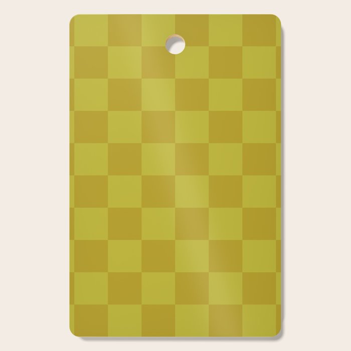 Chartreuse x Yellow Chartreuse Mixed Checker Cutting Board Gallery Image 1