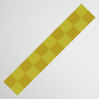 Chartreuse x Yellow Chartreuse Mixed Checker Table Runner Gallery Image 3