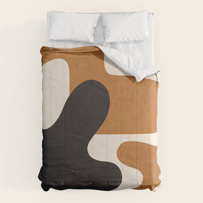 Abstract Art Minimal Shape 6 Comforter Gallery Image 6