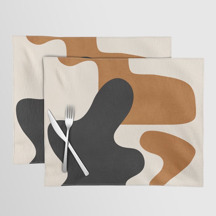 Abstract Art Minimal Shape 6 Placemat Gallery Image 1