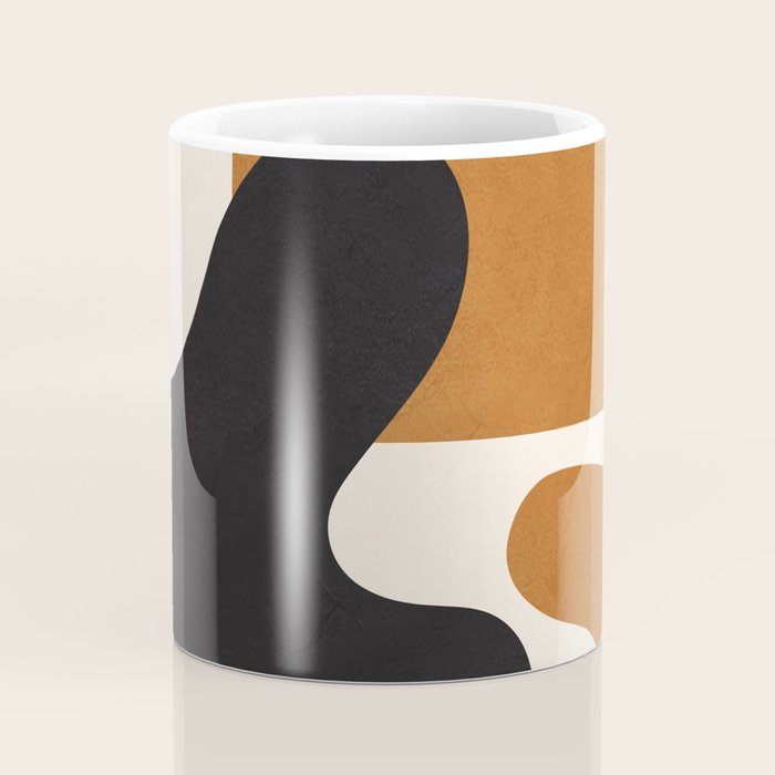 Abstract Art Minimal Shape 6 Coffee Mug Gallery Image 4