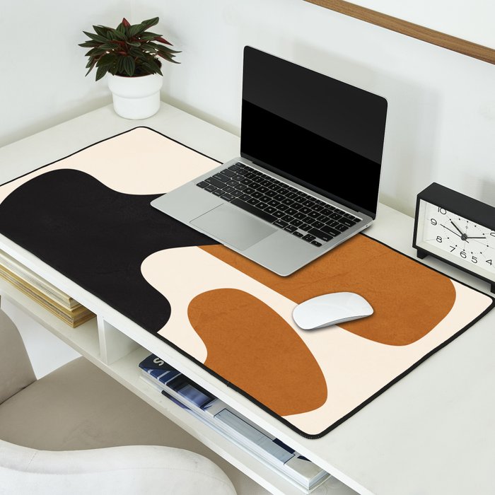 Abstract Art Minimal Shape 6 Desk Mat Gallery Image 2