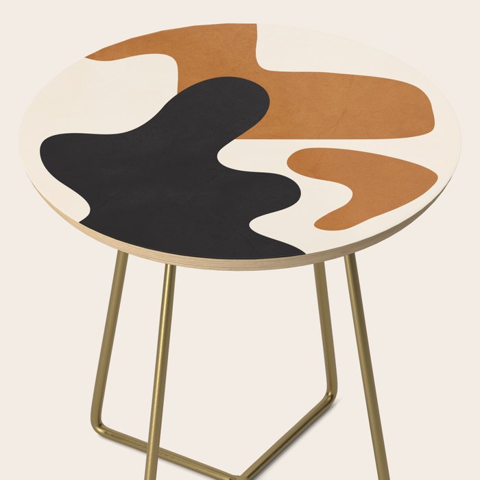 Abstract Art Minimal Shape 6 Side Table Gallery Image 2