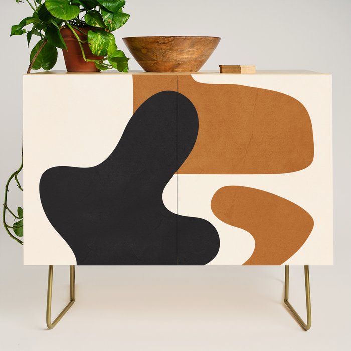Abstract Art Minimal Shape 6 Credenza Gallery Image 1
