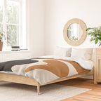 Abstract Art Minimal Shape 6 Duvet Cover Gallery Image 2