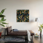 Multicolor Night Forest Wood Wall Art Gallery Image 2
