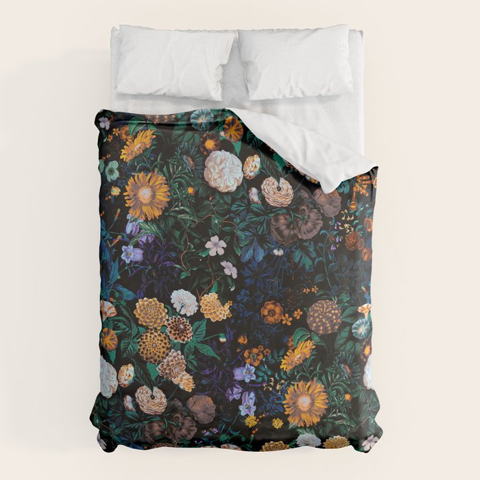 Multicolor Night Forest Duvet Cover Gallery Image 6