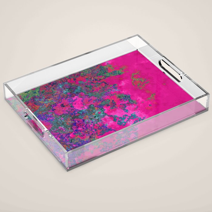 Fuchsia Dream Acrylic Tray Gallery Image 1