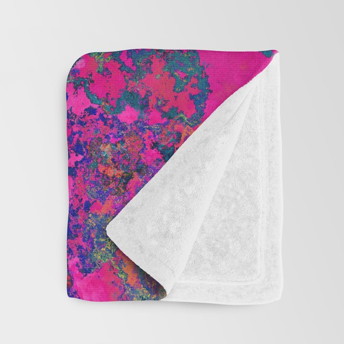 Fuchsia Dream Throw Blanket Gallery Image 3