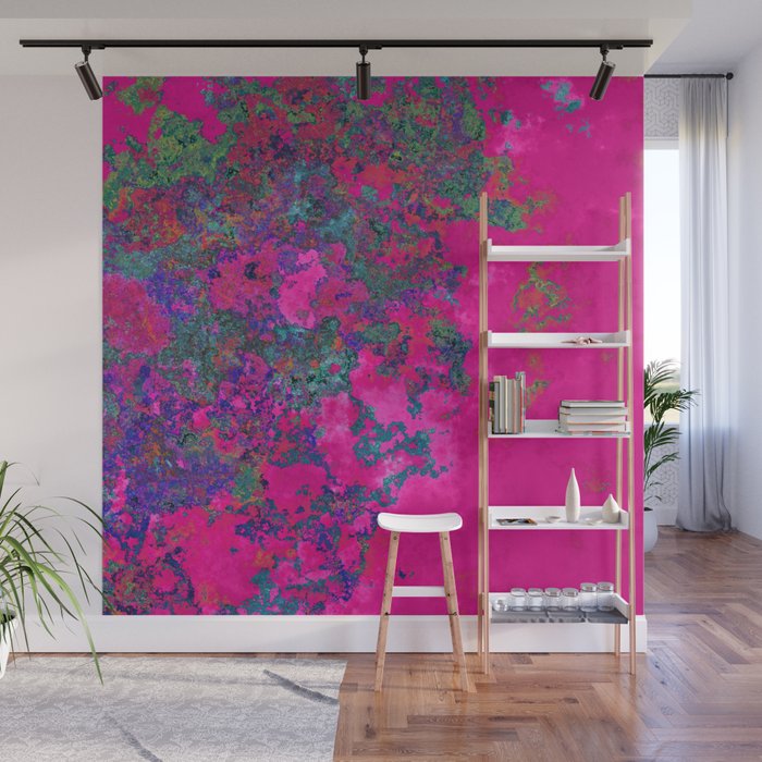 Fuchsia Dream Wall Mural Gallery Image 1