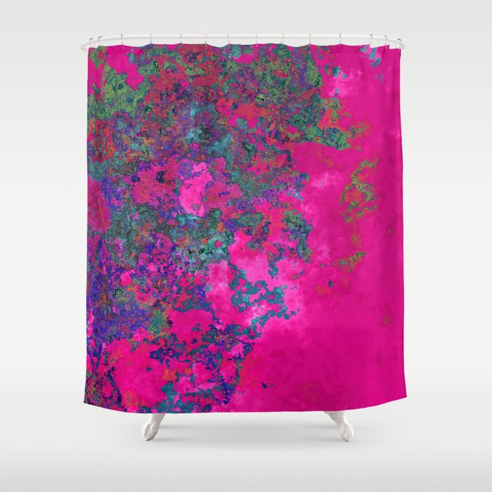 Fuchsia Dream Shower Curtain Gallery Image 1