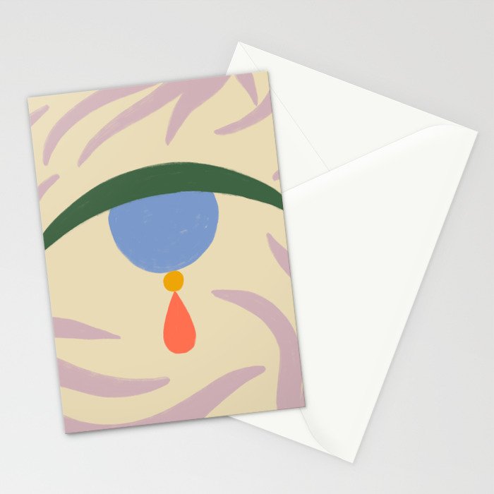 TEAR DROP Stationery Card Gallery Image 2