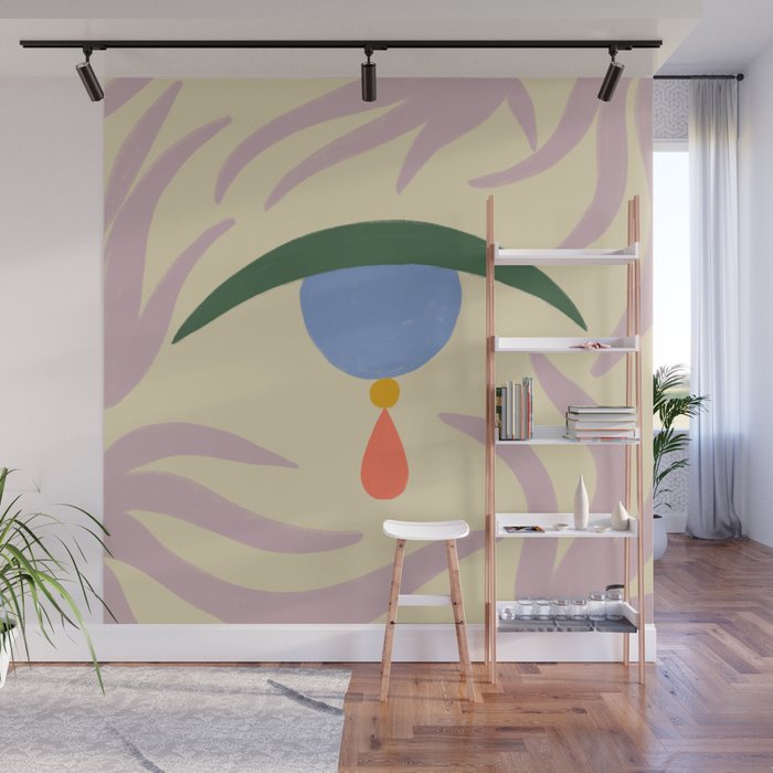 TEAR DROP Wall Mural Gallery Image 1