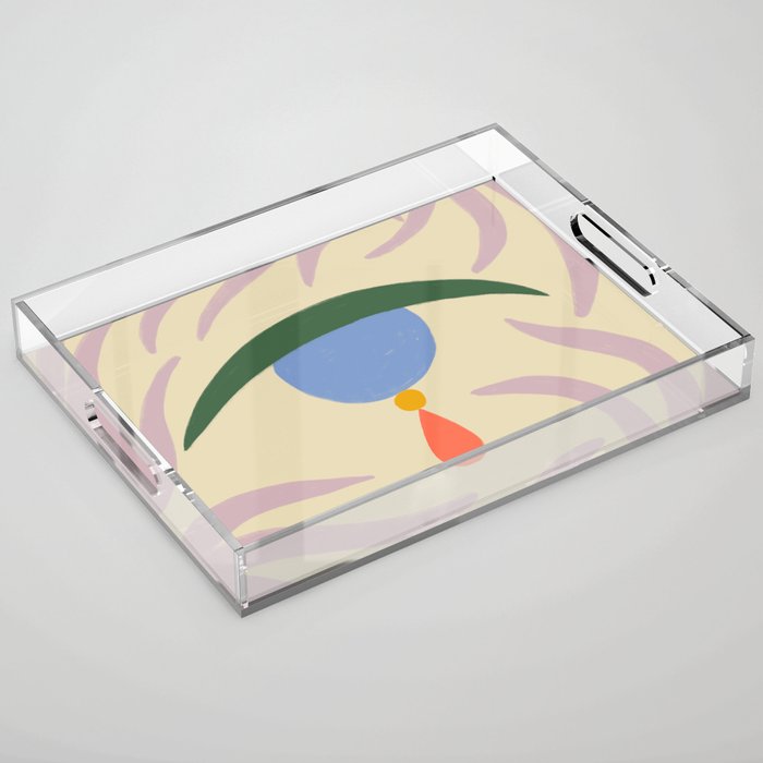 TEAR DROP Acrylic Tray Gallery Image 1
