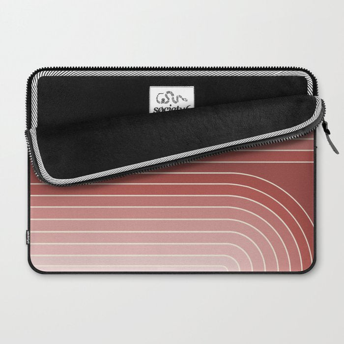 Gradient Curvature VI Laptop Sleeve Gallery Image 2