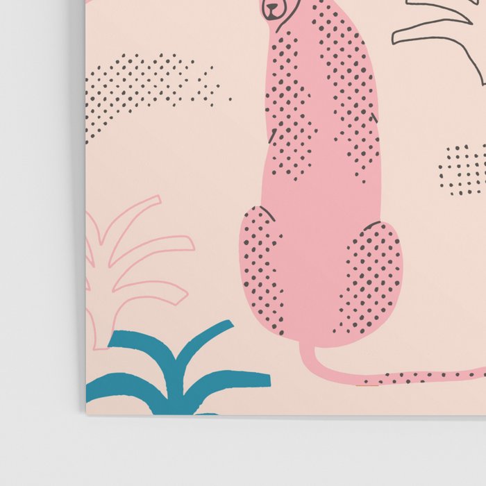 Rainbow cheetahs Poster Gallery Image 3